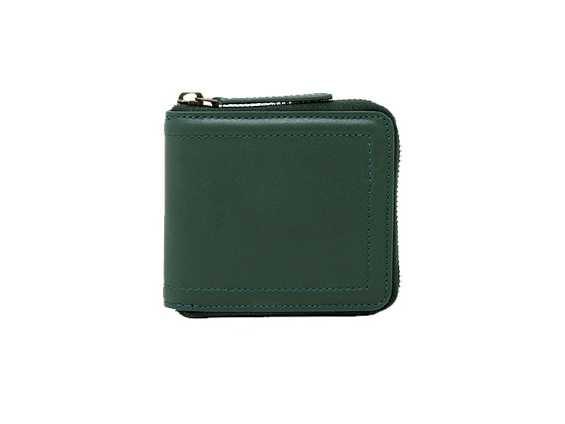 Casa Zipper wallet / Emerald Green – The Postbox