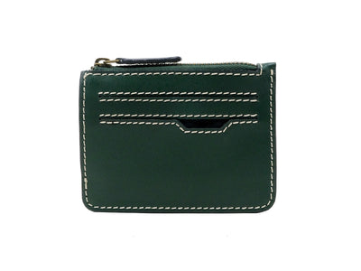 Stow Zipper Wallet - Emerald Green