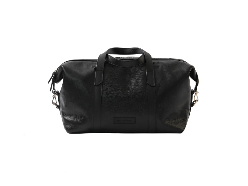 Nicobar Duffel Black Nappa Leather