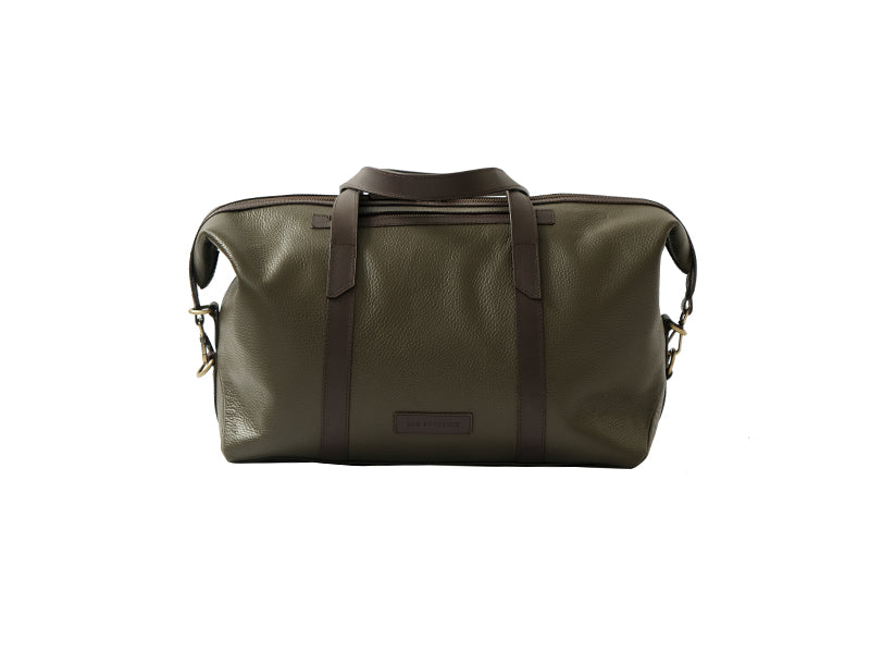 K*☆様 1990's Burburrys Special Duffle Coa Nicobar Duffle - Moss Green Pebbled Leather - Duffle Bag – The Postbox