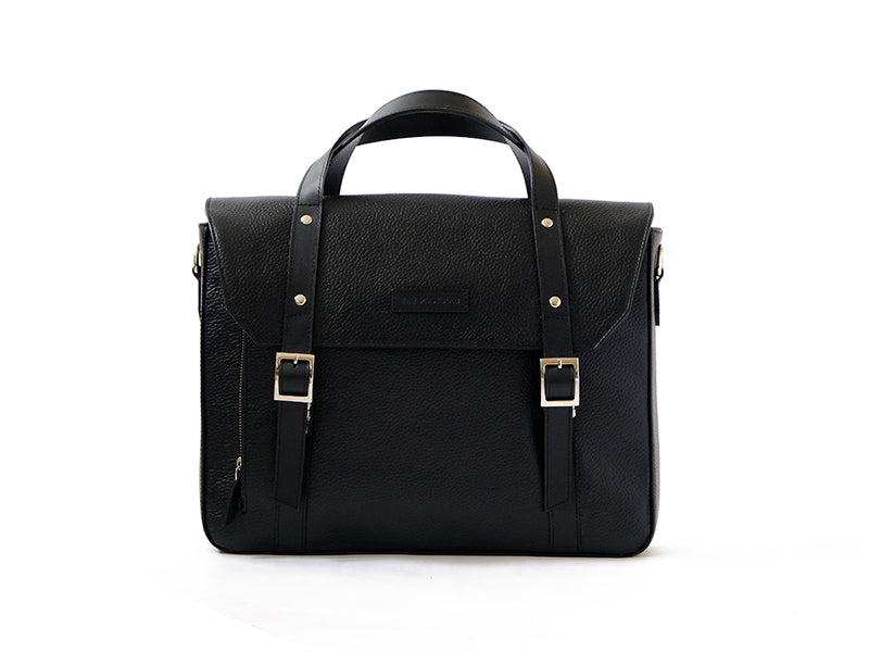 【mù_ 】 POSTMAN BAG / BLACK POSTMAN BAG / BLACK | A men's brand that focuses on domestic