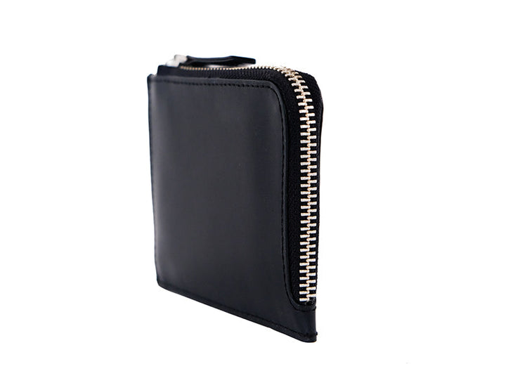 Brooklyn Zipper Wallet - Black / Sample