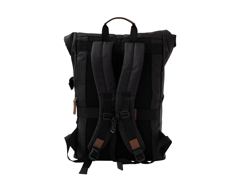Reine Rolltop Backpack - Charcoal
