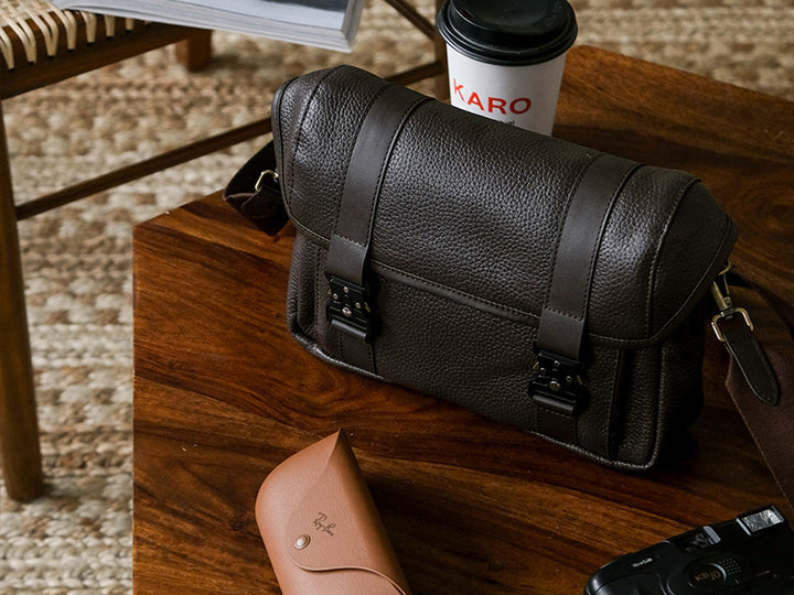 Corte Cross Body - Dark Tan