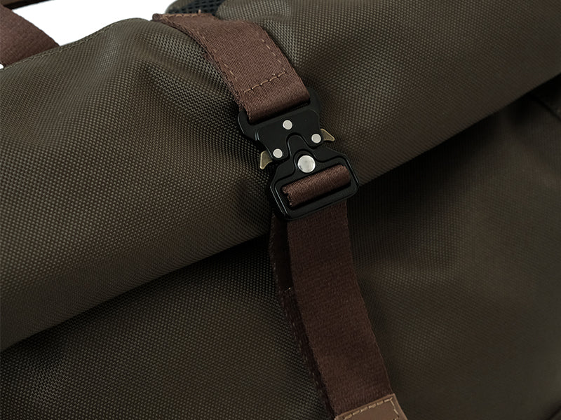 Reine Rolltop Backpack - Forest Green