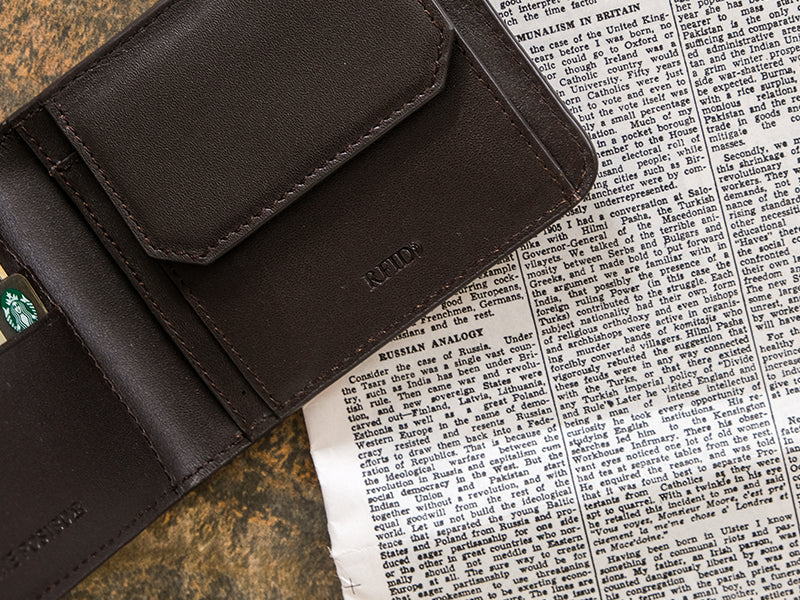 Manhattan Bifold Wallet - Dark Tan