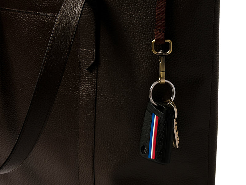 CECE - Leather Work Tote / Dark Tan