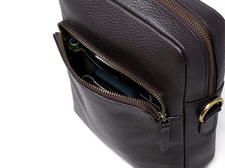 Caravan - Cross Body Sling / Dark Tan