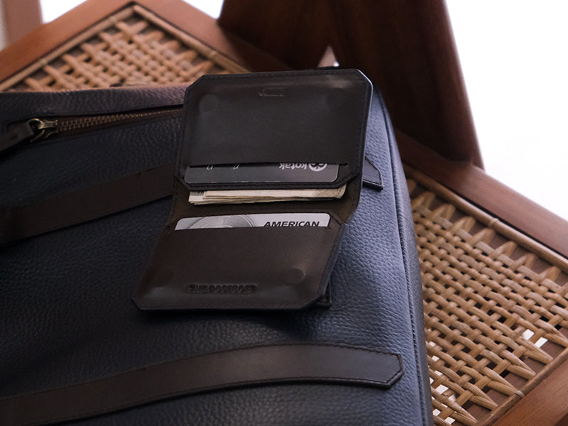 Unity Card & Cash Wallet / Blue