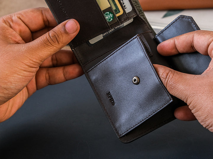 Manhattan Bifold Wallet - Deep Sea Blue