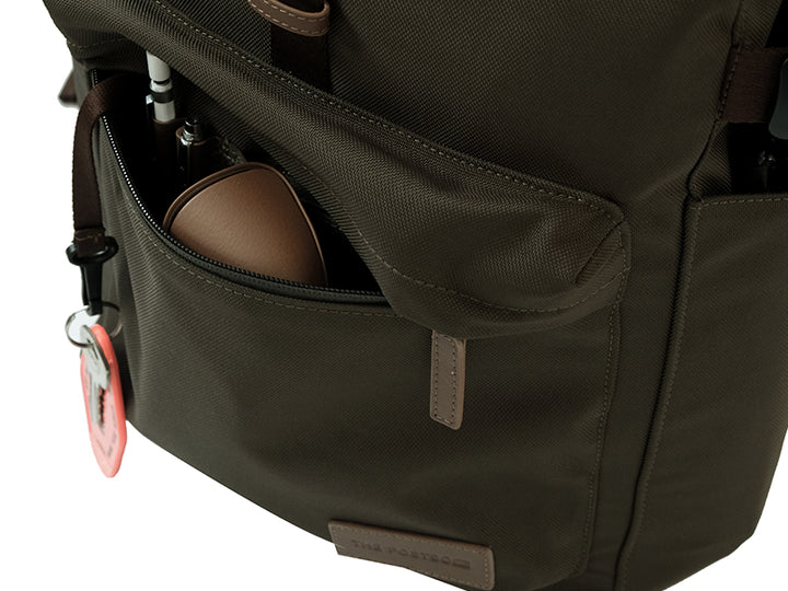 Reine Rolltop Backpack - Forest Green