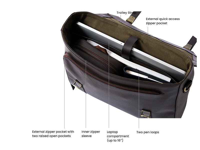 Covent Messenger - Dark Tan