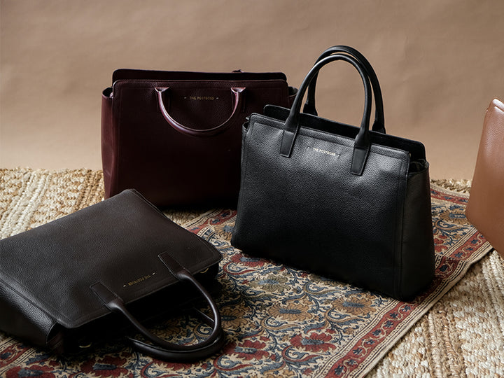 Hyde Work Bag / Dark Tan