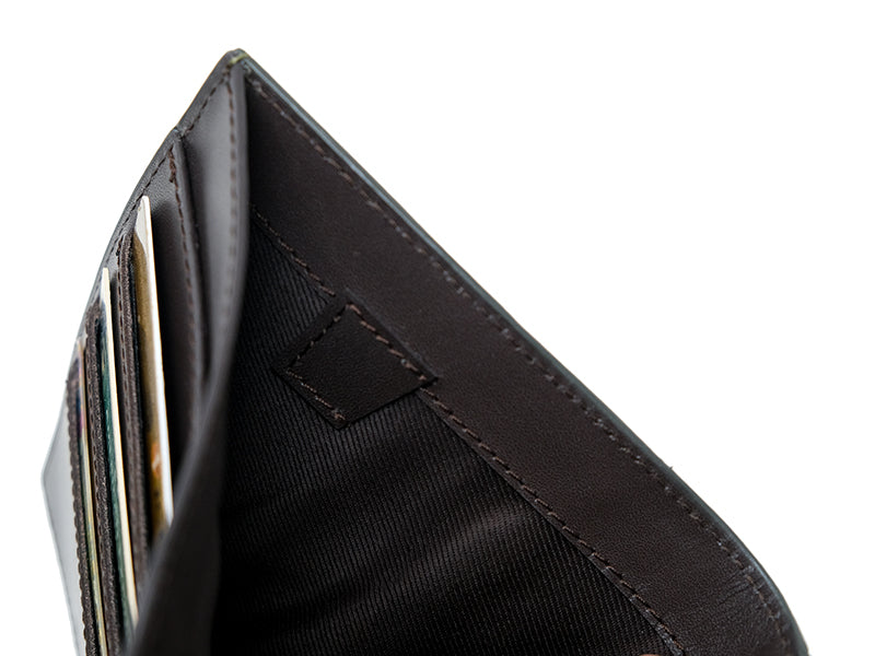 Away Travel Wallet - Moss Green & Tan