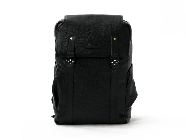 Transit Backpack - Black Nappa Leather