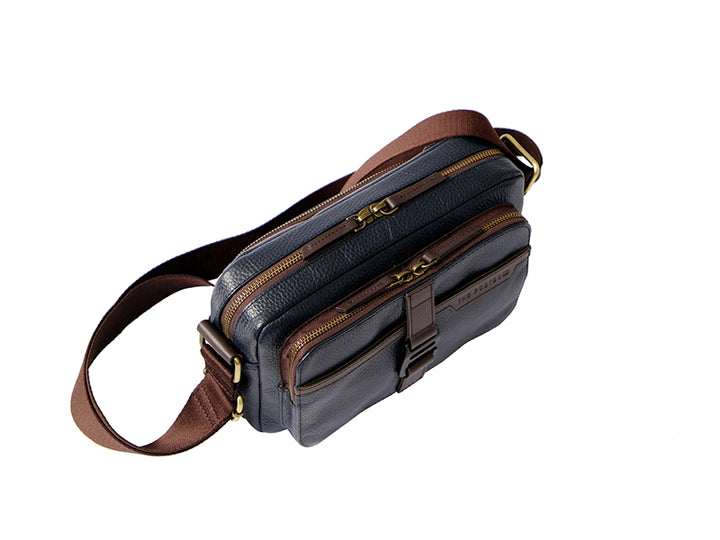 Osaka Cross Body Sling - Deep Sea Blue / Nappa Leather