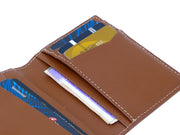 Urbane - Vertical Bifold Pull Tab Wallet - Classic Tan - Sample
