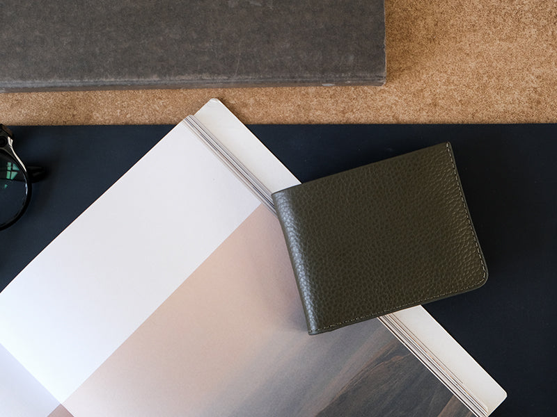 Manhattan Bifold Wallet - Moss Green
