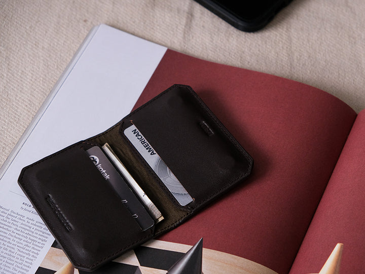 Unity Card & Cash Wallet / Dark Tan