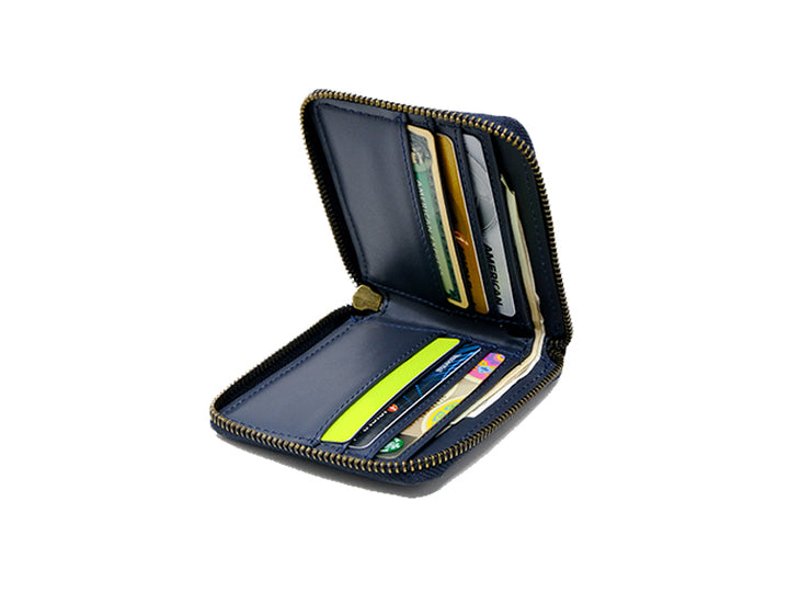 Casa Zipper wallet / Deep Sea Blue