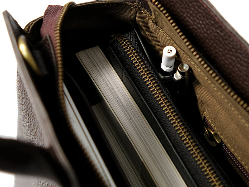 Hyde Work Bag / Dark Tan