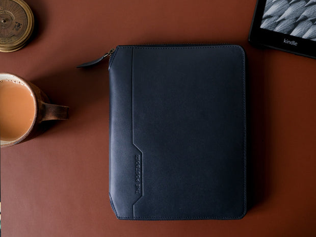 Oxford Zipper Diary Organiser 2.0 + Capsule Wallet (Blue)