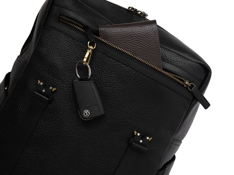 Transit Backpack - Black Nappa Leather