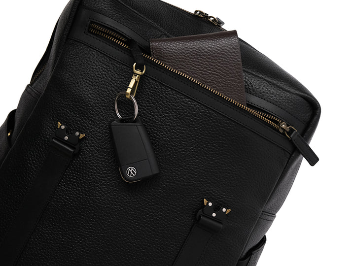 Transit Backpack - Black Nappa Leather