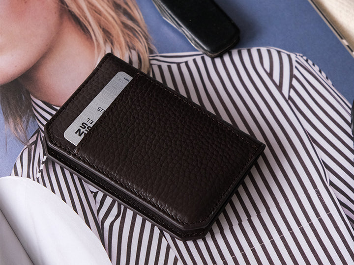 Unity Card & Cash Wallet / Dark Tan