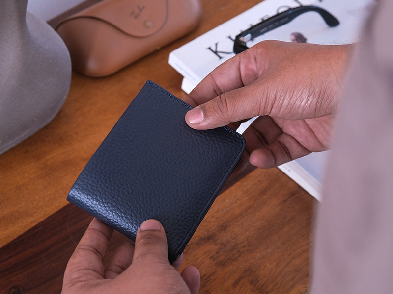 Manhattan Bifold Wallet - Deep Sea Blue