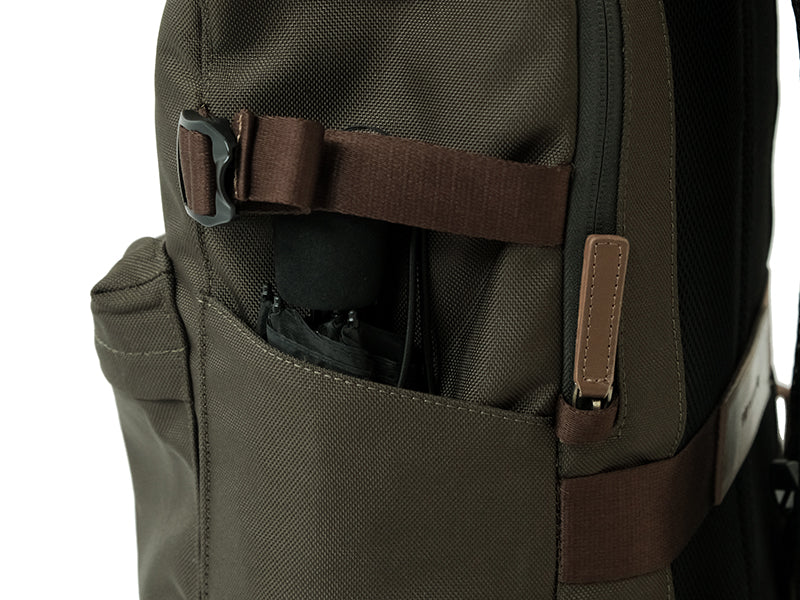 Reine Rolltop Backpack - Forest Green