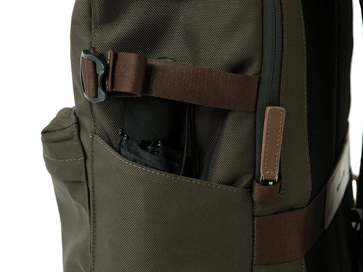 Reine Rolltop Backpack - Forest Green
