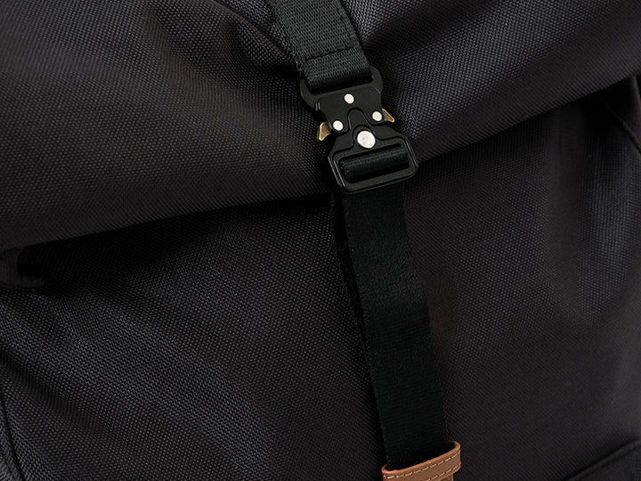 Reine Rolltop Backpack - Charcoal