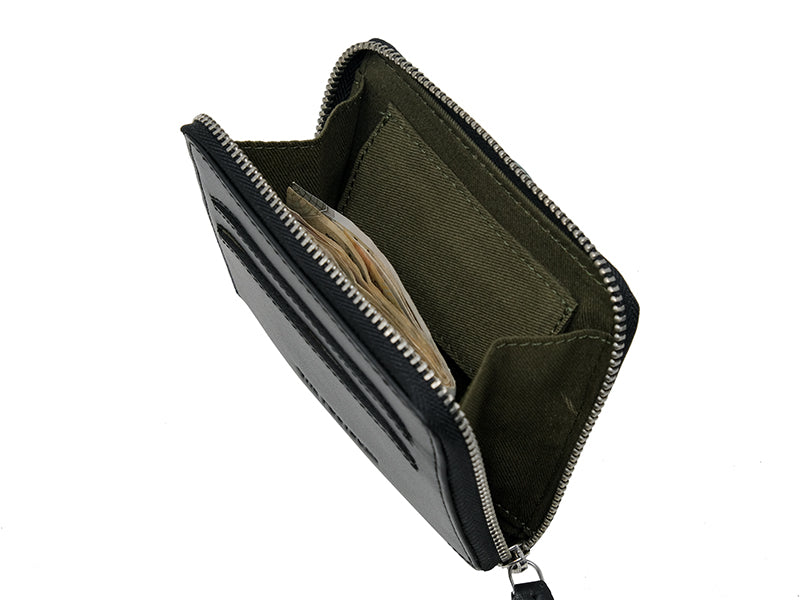 Stow Zipper Wallet Black - Main Image