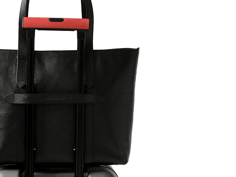 CECE - Leather Work Tote / Black