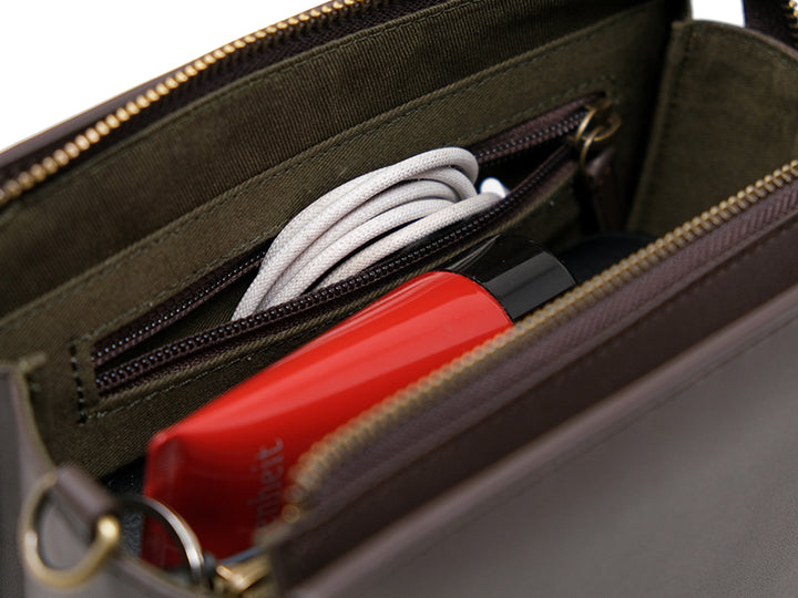 Vera Compact Sling / Dark Tan