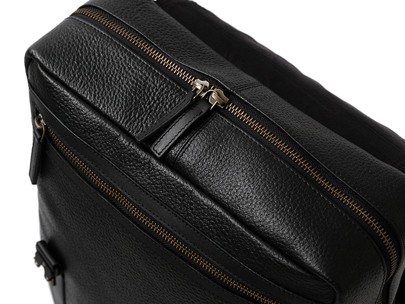 Transit Backpack - Black Nappa Leather