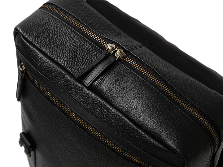 Transit Backpack - Black Nappa Leather