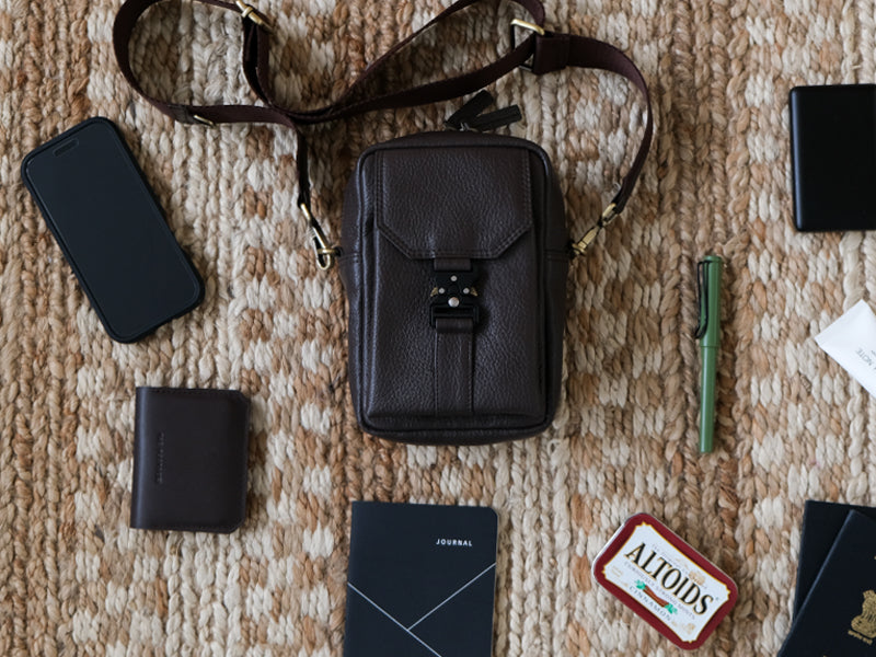Yama Cross Body / Dark Tan