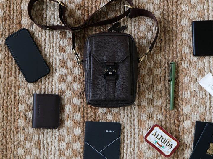 Yama Cross Body / Dark Tan