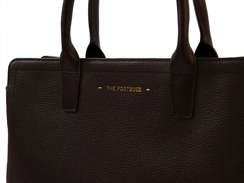 Hyde Work Bag / Dark Tan