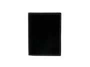 Urbane- Vertical Bifold Pull Tab Wallet - Carbon Black / Sample