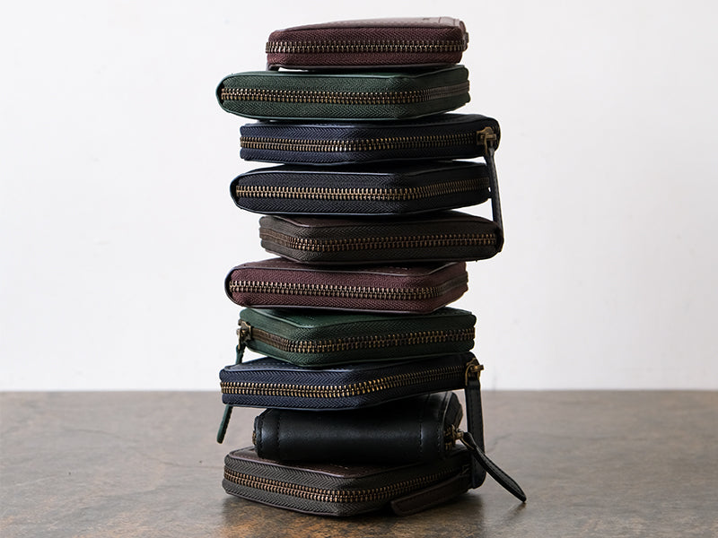 Casa Zipper wallet / Deep Sea Blue