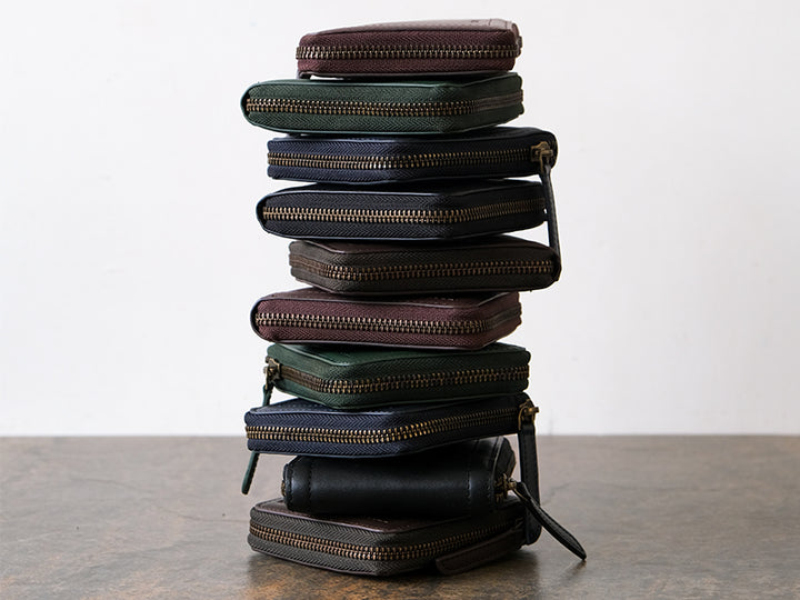 Casa Zipper wallet / Deep Sea Blue