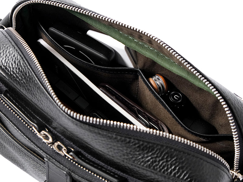 Osaka Cross Body Sling - Black / Nappa Leather