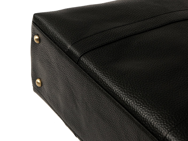 CECE - Leather Work Tote / Black