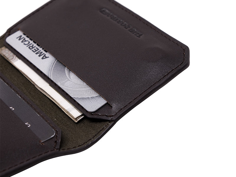 Unity Card & Cash Wallet / Dark Tan