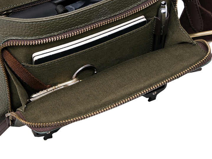 Corte Cross Body - Moss Green