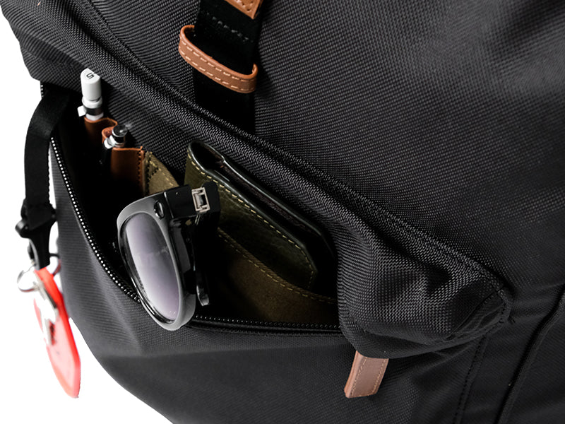 Reine Rolltop Backpack - Charcoal