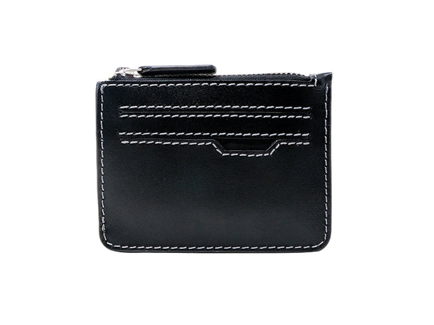Stow Zipper Wallet - Black